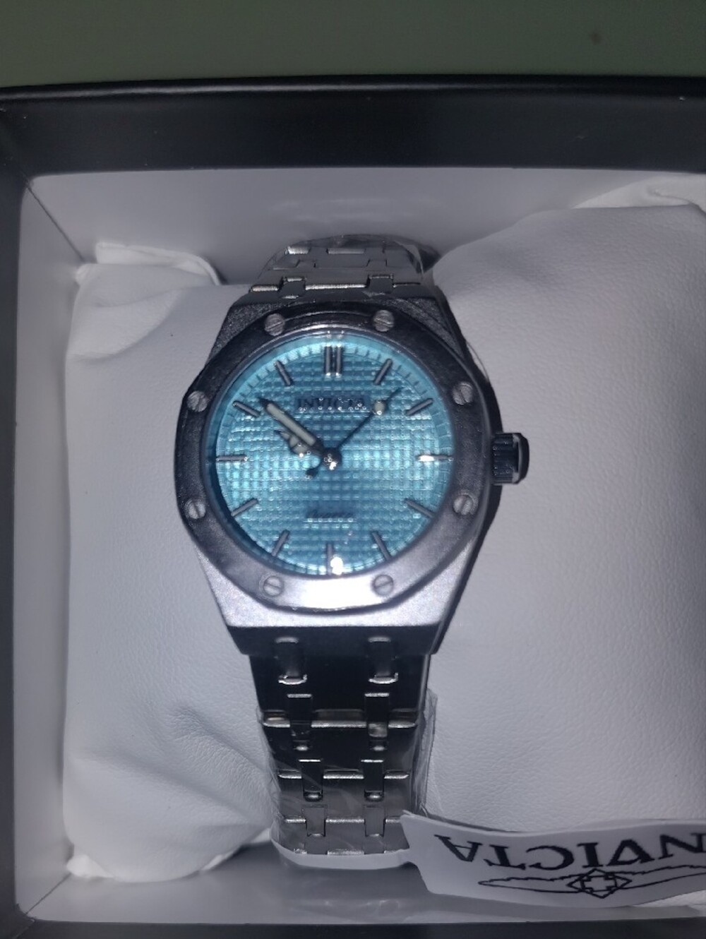 Invicta Yellow Watch Accessory Box with Logo - Picture 3 of 7